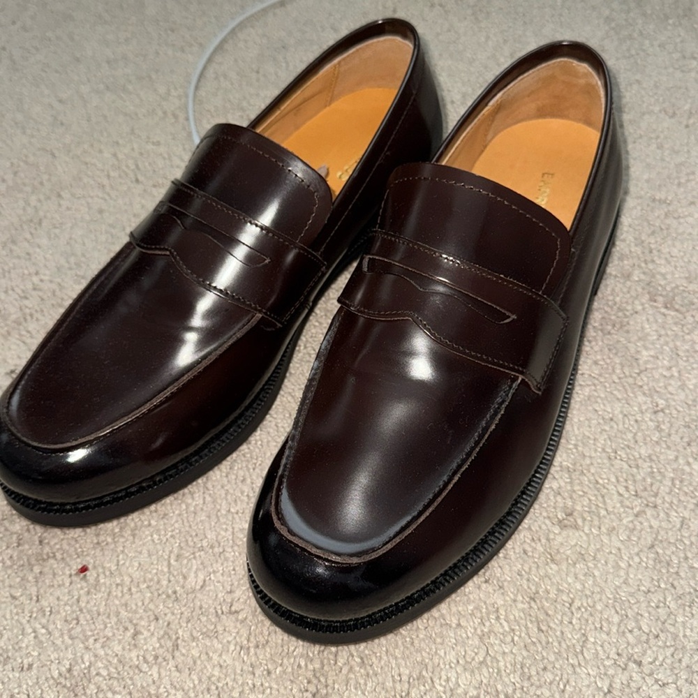 Brand new brown loafers